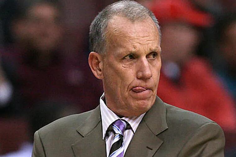 76ers coach Doug Collins said he doesn't care which opponent his team faces in the playoffs. (Yong Kim/Staff file photo)