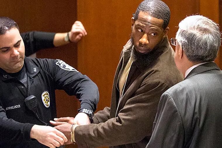 Vonte Skinner is on trial. A previous conviction was thrown out when the state high court said his violent rap lyrics should not have been offered as evidence. DAVID SWANSON / Staff Photographer, file