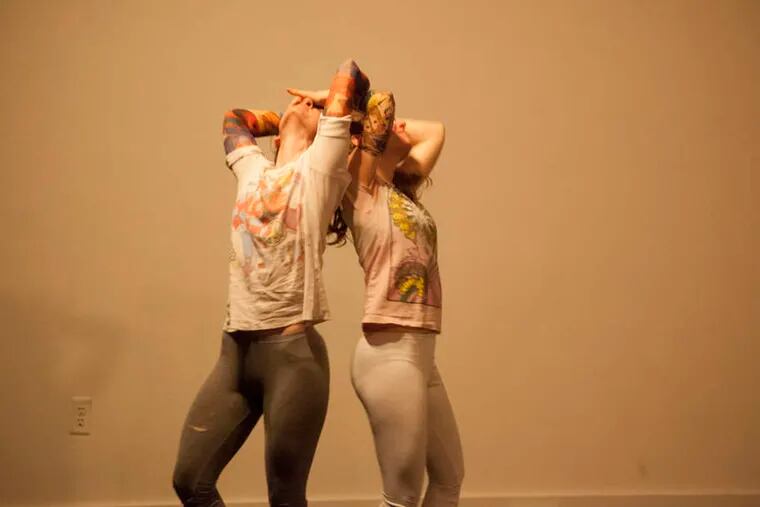 Chelsea Murphy (left) and Magda San Milan will present &quot;The Vulgar Early Works&quot; at FringeArts.
