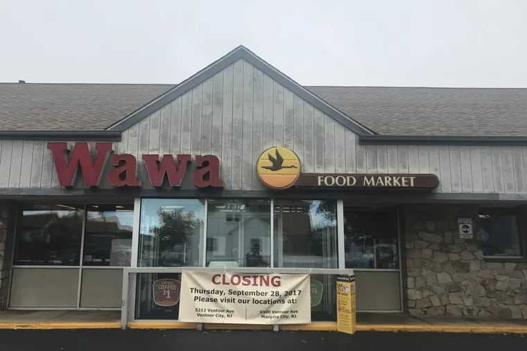 The Ventnor Heights Wawa has closed for good.