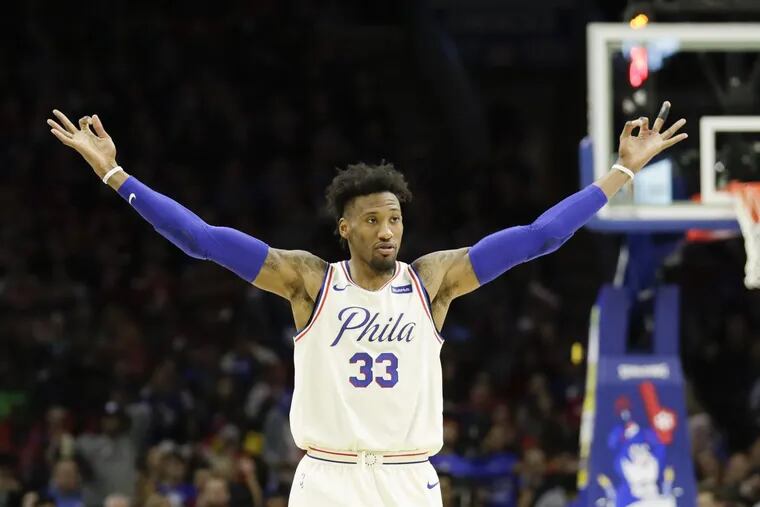 Robert Covington earned 27 all-defensive first-team votes.