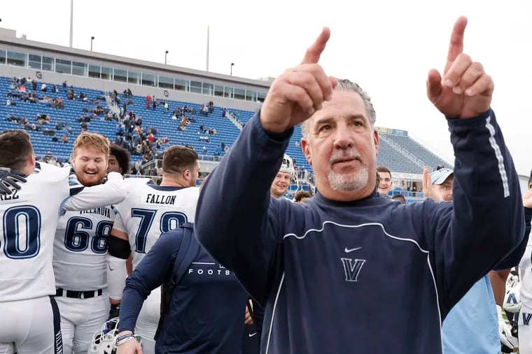 Villanova football coach Mark Ferrante will be happy after going 11 for 11 without any surprises on national signing day.