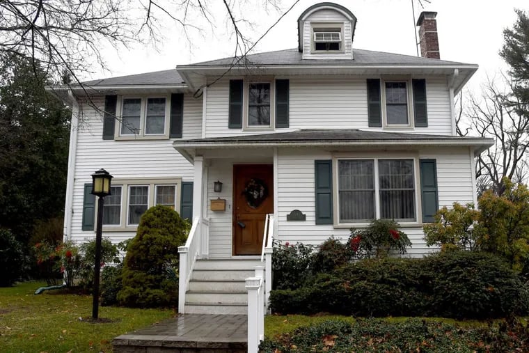 A home along Evergreen Lane in Haddonfield, the only municipality in the South Jersey region to have seen a jump in median prices since 2007.