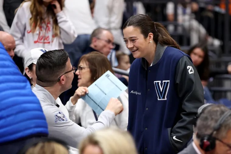 Maddy Siegrist has spent this winter as a special assistant in Villanova's athletic department.