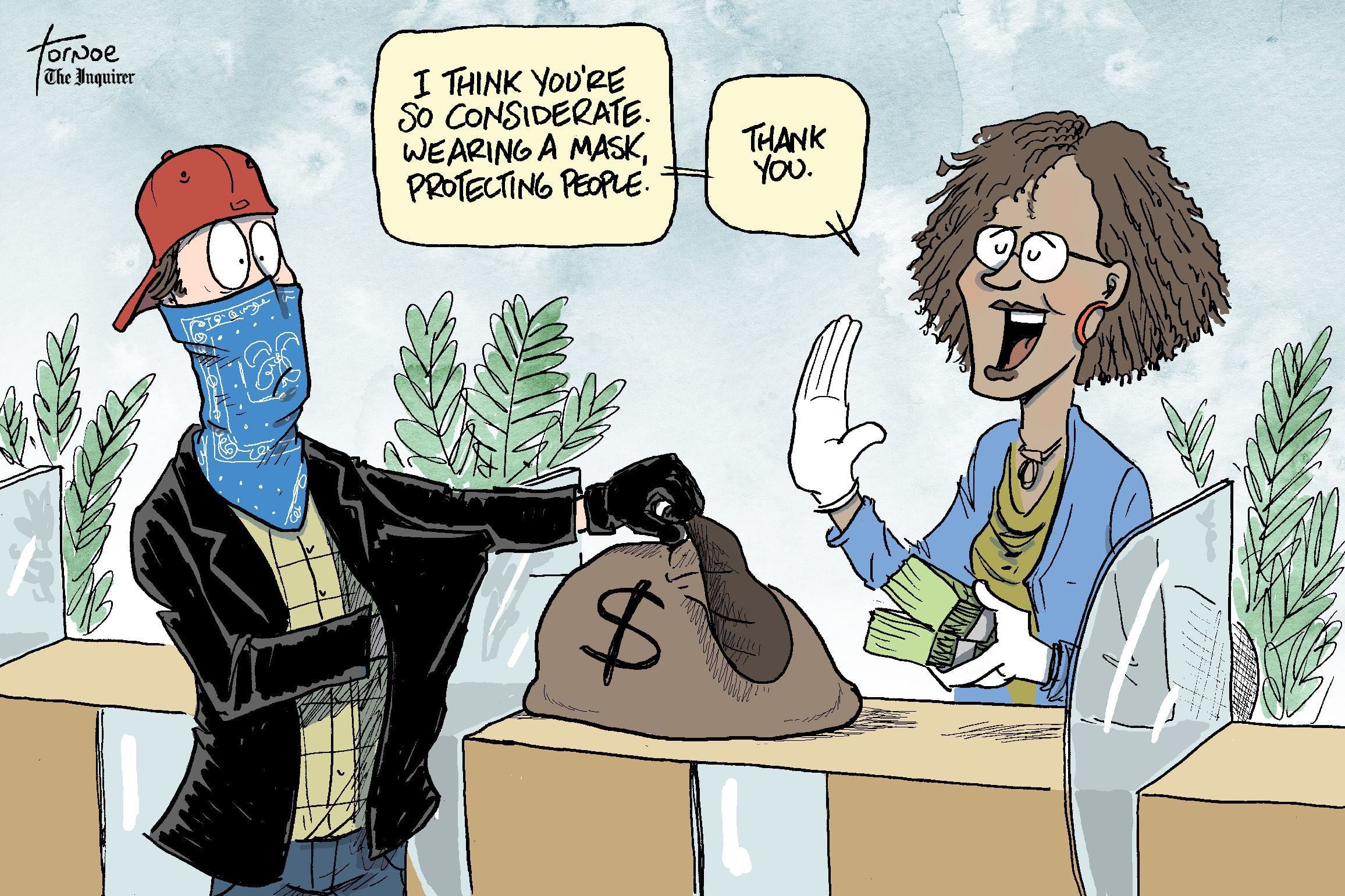 Coronavirus mask: Answers to all your questions... including nudists |  Cartoon