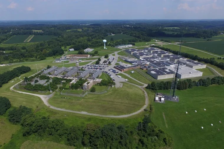 Five female inmates at the George W. Hill Correctional Facility in Delaware County overdosed on heroin Wednesday, authorities said.