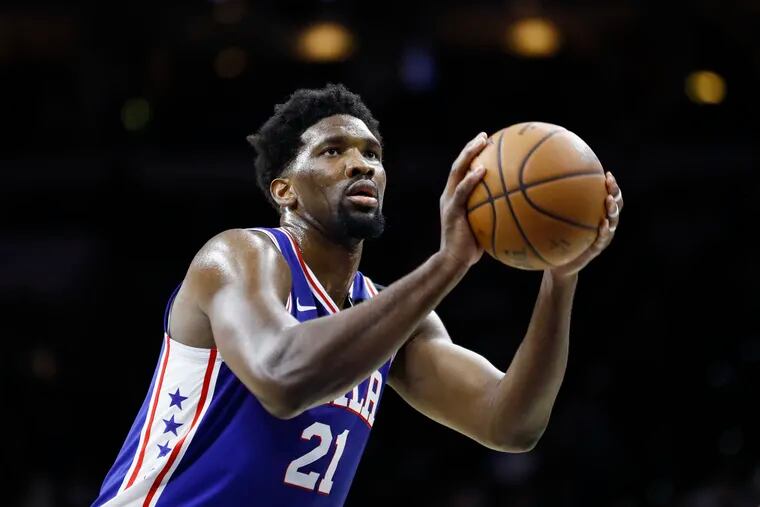 Joel Embiid  will miss his second consecutive scrimmage on Tuesday.