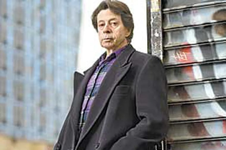 Richard Price talks about his new novel, "Lush Life," Tuesday at the Free Library,