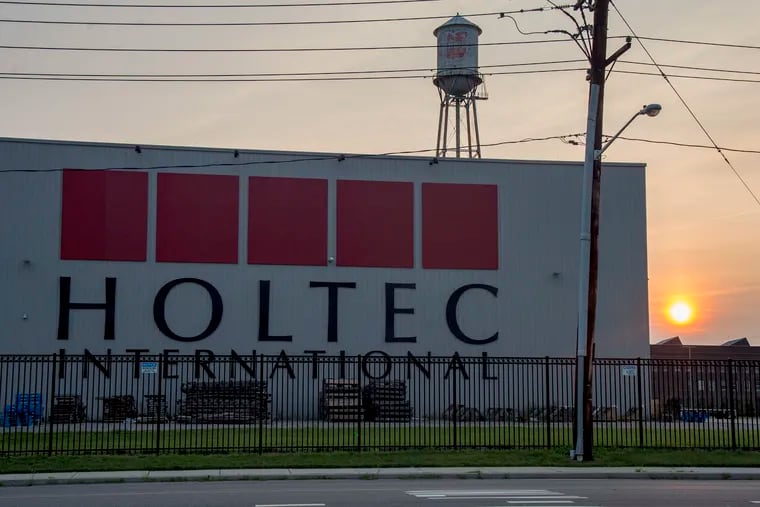 Holtec's manufacturing center in Camden.