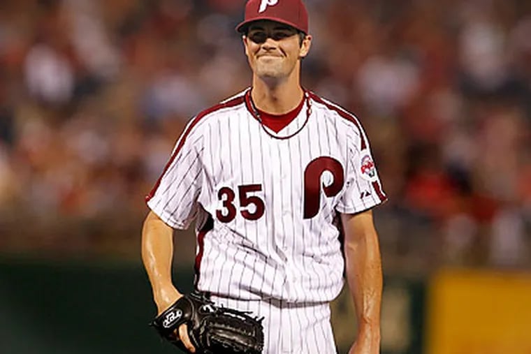 Cole Hamels is in the midst of a career best season for the Phillies, with a 13-7 record and a 2.62 ERA. (Ron Cortes/Staff file photo)