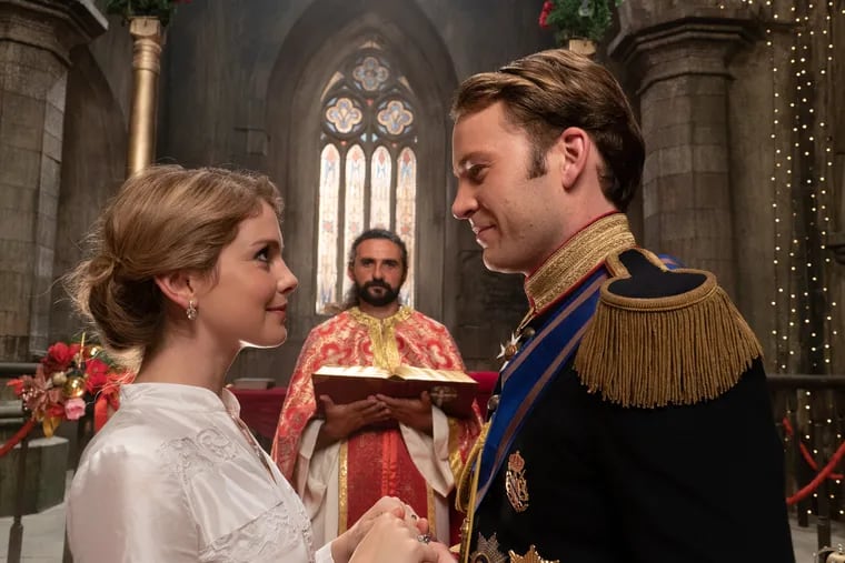 Rose McIver and Ben Lamb in Netflix's "A Christmas Prince: The Royal Wedding," which premieres on Friday, Nov. 30.