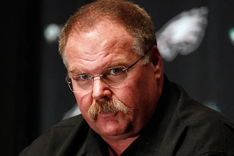 Eagles coach Andy Reid said he expects DeSean Jackson to sign the Birds' franchise tag tender. (David Maialetti/Staff Photographer)