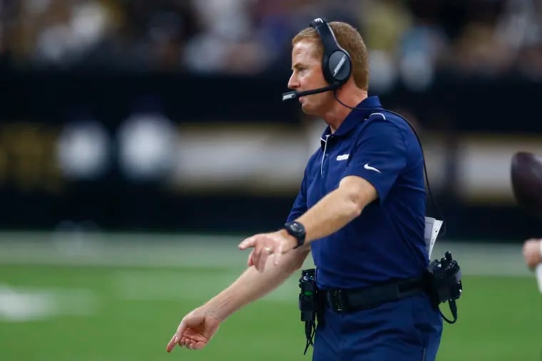 Dallas Cowboys head coach Jason Garrett looks to be on the hot seat heading into Sunday night's game against the Eagles.