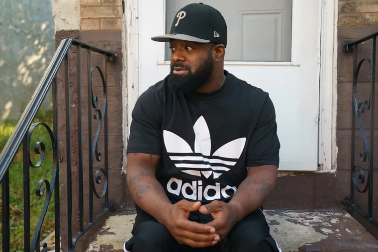 James Hines ran out of his home late Sunday and stumbled into the aftermath of a shooting that wounded six people, including his son and nephew. Hines said the violence on his block in Fairhill is getting out of hand and has prompted him to consider moving.