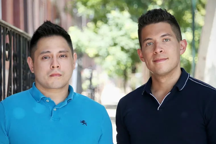Friends Joel Bautista, left, and Michael Rios were just trying to get home one night in March when their cabbie kicked them out of his taxi for being gay.