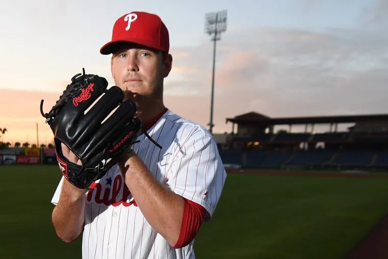 Phillies prospect Cole Irvin struck out 10 in his triple A debut Monday.