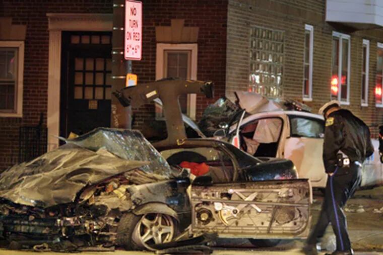 Officer killed in grinding car crash