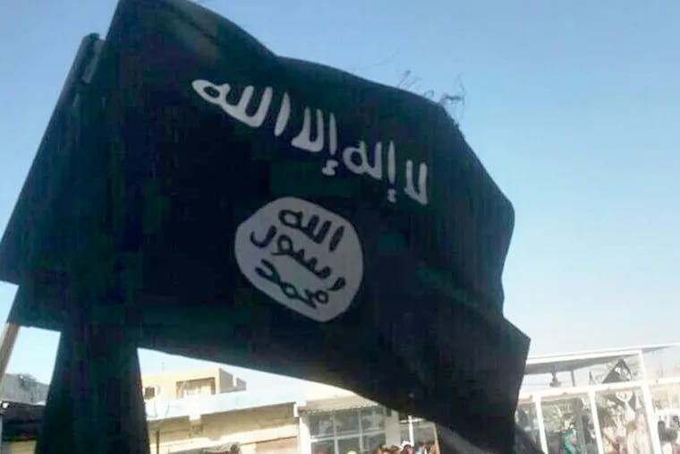 File photo of Islamic State flag.