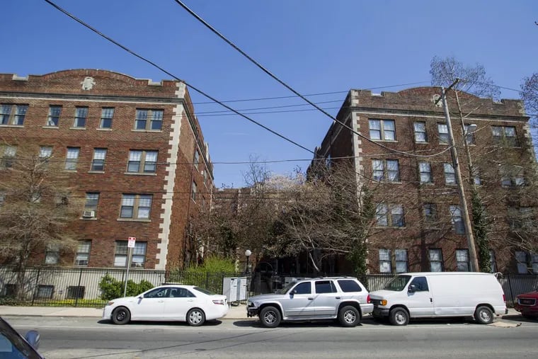 Admiral Court Apartments and the neighboring Dorsett Court Apartments are being sold and tenants were told they needed to be out by April 30. An injunction granted Friday will prevent owners from locking the doors Monday.