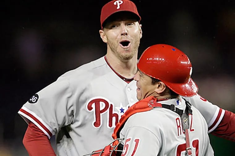 Roy Hallday pitched a complete game in the Phillies' 8-0 win over the Washington Nationals. (Yong Kim/Staff Photographer)