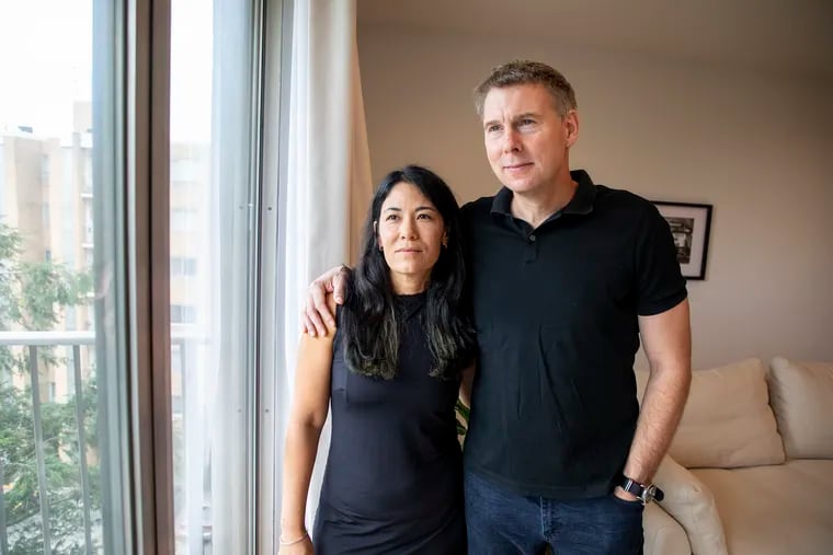 Suzy Nam and John Brown renovated their apartment in Jenkintown to accommodate both Brown's aging parents and the couple's 8-year-old twins. “The biggest challenge was designing for a lot of different people," architect Chris Greenawalt said.