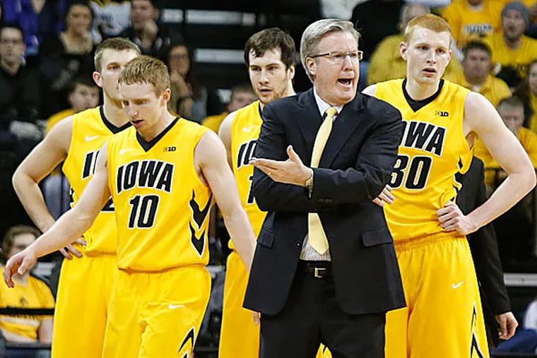 Iowa head coach Fran McCaffery. (Cliff Jette/AP)