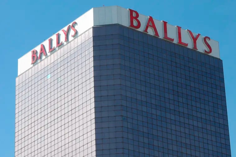 This Oct. 1, 2020 photo shows the exterior of Bally's casino in Atlantic City, N.J.  (AP Photo/Wayne Parry)
