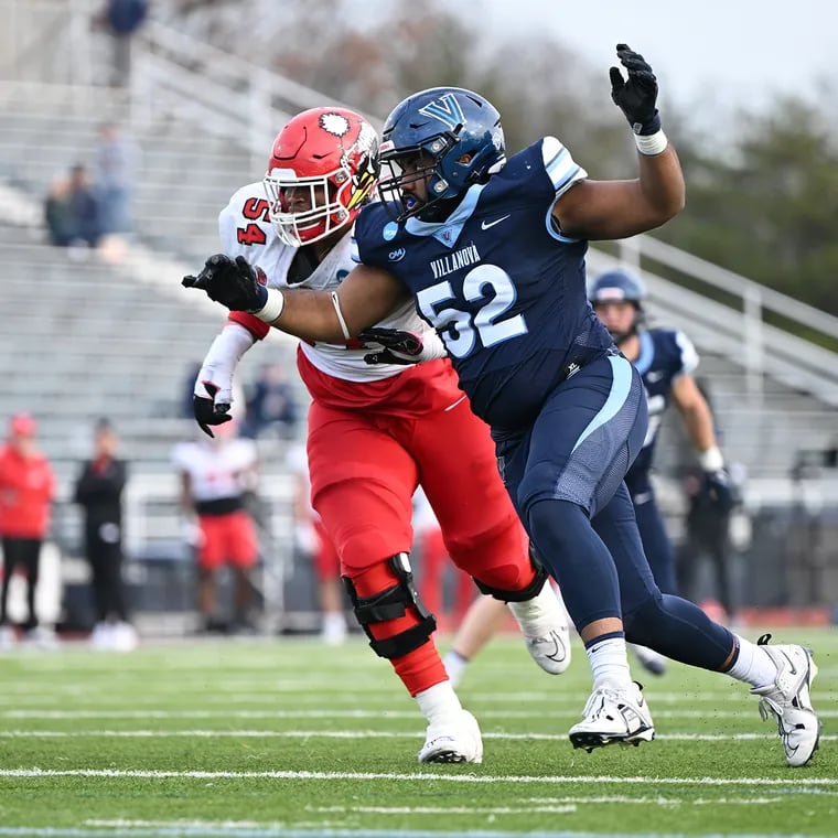 Chandon Pierre, a graduate law student with another season of eligibility remaining, appeared in all 13 of Villanova’s games and finished third among Wildcat defensive linemen with 22 total tackles, including two sacks.