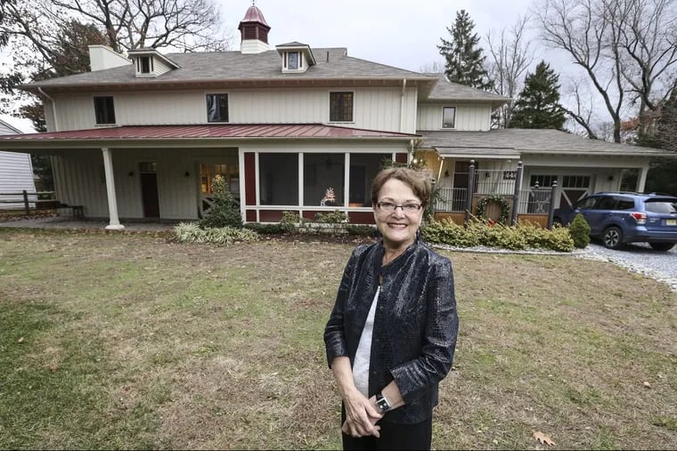 Janet Knowles’ Moorestown home was once a carriage house and horse stable.
