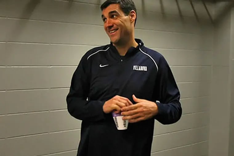 Jay Wright is taking Villanova's men's basketball team on its first trip to Europe since 2001. (Ron Cortes/Staff file photo)