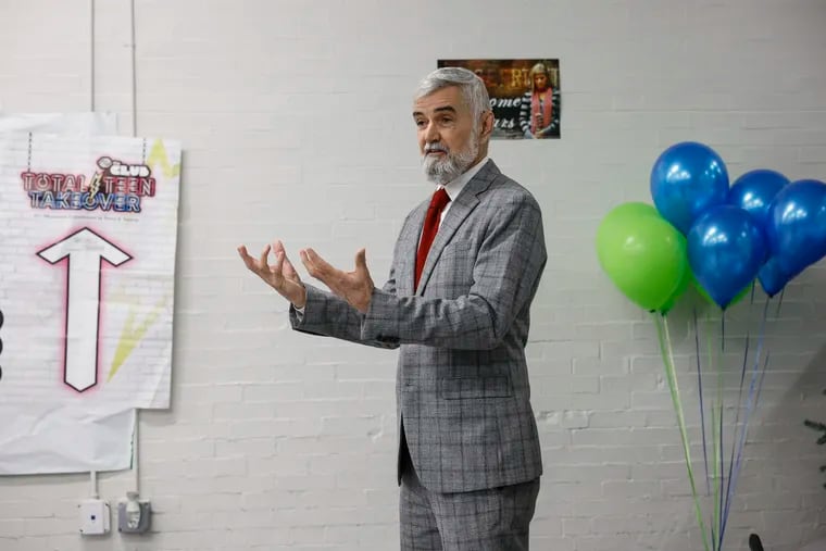 Jerry Macdonald is CEO of Caring People Alliance, which is appealing is loss of a state contract to manage childcare subsidies in Philadelphia. Macdonald spoke during a opening event for the new teen center in South Philadelphia in January.