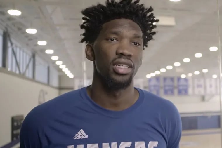 Philadelphia is leaning on Sixers phenom Joel Embiid and other local celebrities to sell the city to Amazon in hopes of landing the company’s second headquarters.
