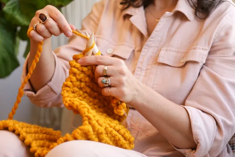 There are many shops throughout the Philadelphia region where you can buy high-quality fiber arts and crafting supplies or sign up for a how-to class to hone your skills.