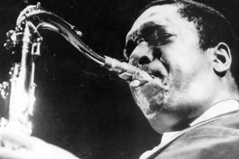 COLTRANE25 John Coltrane playing the saxophone circa 1962