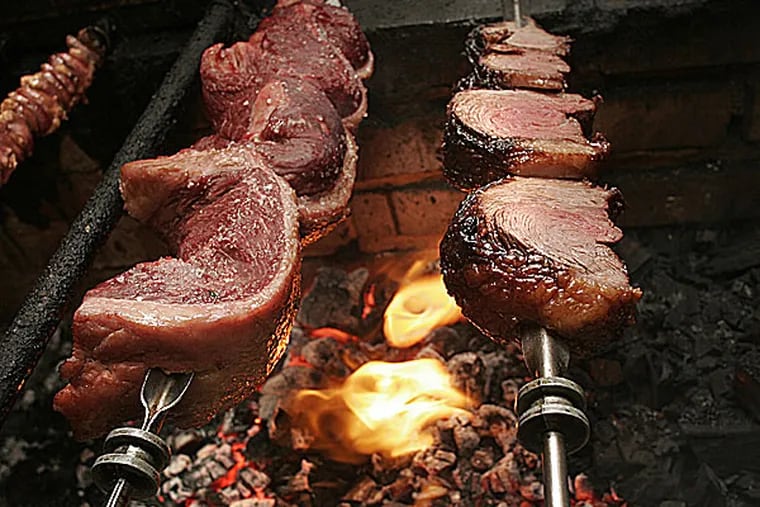 Real charcoal, great value — Picanha Brazilian Grill is the real churrascaria deal in the Northeast. (Eric Mencher / Staff Photographer)