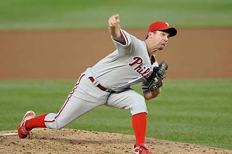 Roy Oswalt started Saturday night's game after originally being slated to start Friday. (Nick Wass/AP)