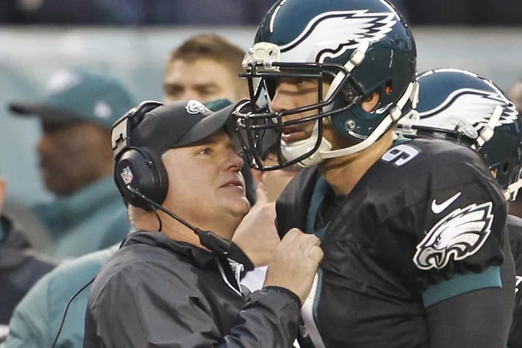 Chip Kelly says Nick Foles can get even better than he was last season.