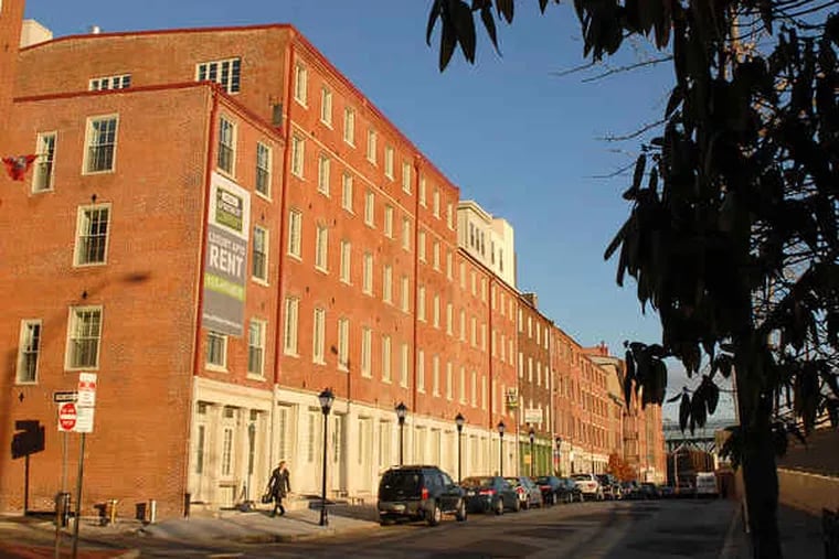 The Old City Mercantile Building in the first block of North Front Street has been converted into rental apartments.