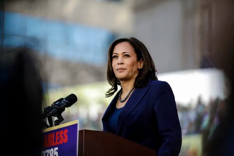 U.S. Sen. Kamala Harris kick starts her presidential campaign at a rally in her hometown of Oakland, Calif., on Jan. 27, 2019. (Marcus Yam/Los Angeles Times/TNS)