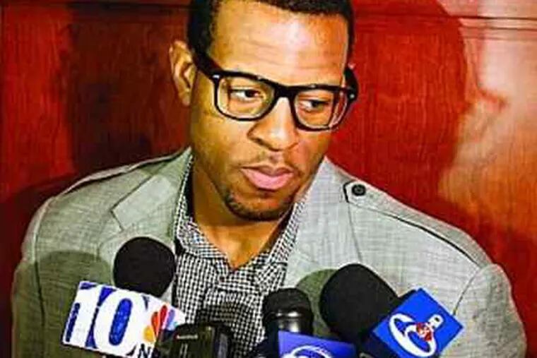 Sixers' Andre Iguodala answers questions about new head coach Eddie Jordan.
