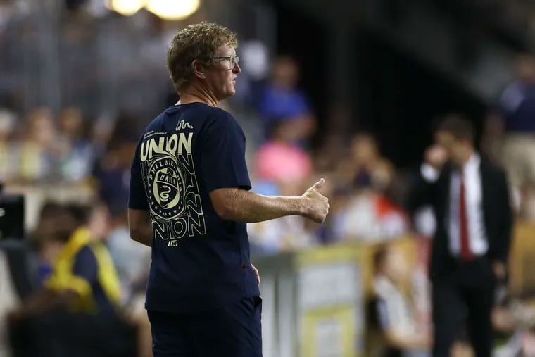 Union manager Jim Curtin has had to keep his locker room together amid discontent over Kai Wagner and Alejandro Bedoya's expiring contracts.
