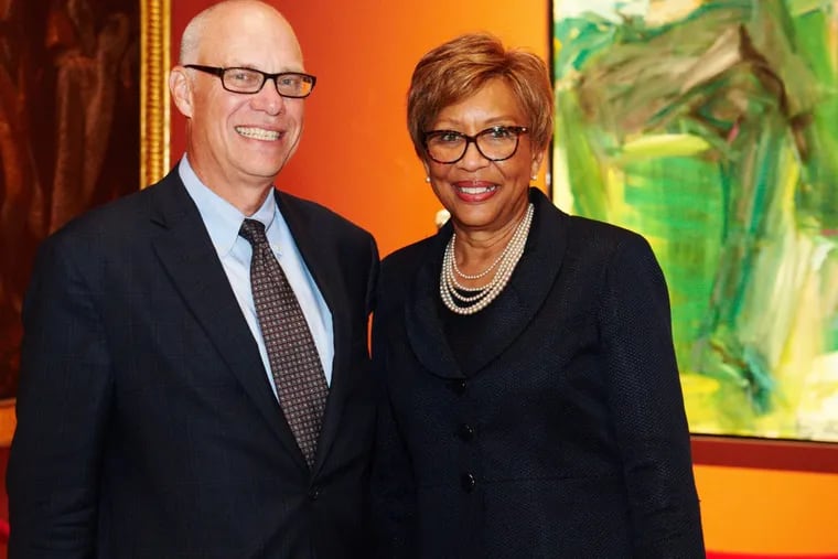 E. Philip Wenger, charman and chief executive of Fulton Financial Corp,, and Evelyn F. Smalls, president and chief executive of United Bancshares Inc., mark Fulton's $675,000 investment in United.