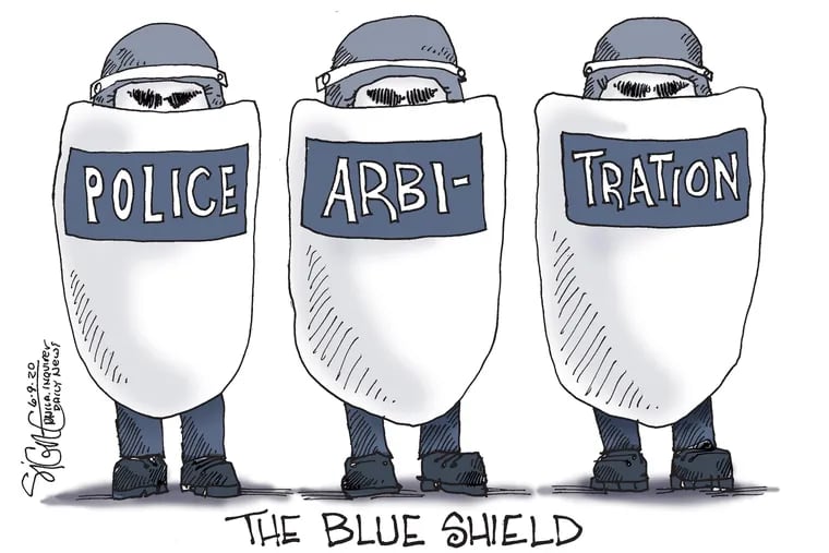 The blue shield in Philly and beyond.
