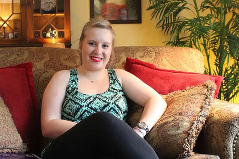 Brittany Cozzens, a Temple student, is one of more than 250 influencers for Pinterest marketing firm's HelloSociety. (SARAH SMITH / Staff)