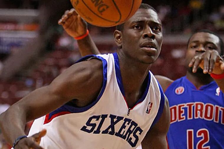 Jrue Holiday, who turns 20 on June 12, started 51 games last season for the Sixers. (Ron Cortes/Staff file photo)