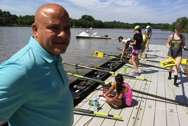 Frank Moran, director of the Camden County parks department, says dredging of the Cooper River is to be finished by the first week of August. In the meantime, activities continue on parts of the river.