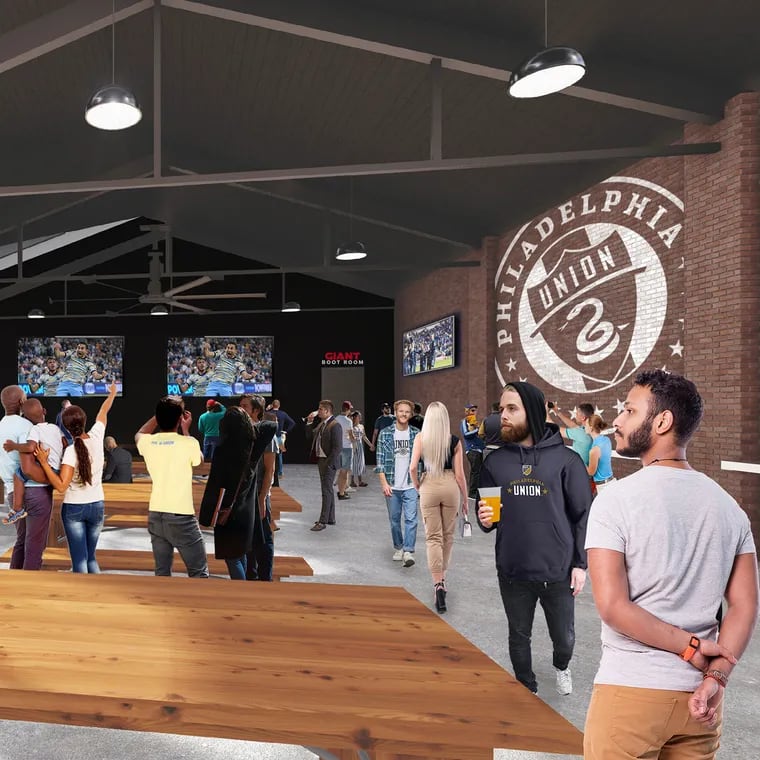 Union Yards will be a new meet up spot of fans before and after games.