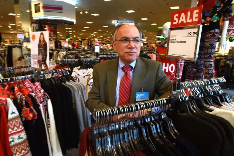 Jim Boscov, CEO of family-owned Boscov's, which has 50 department stores in Pennsylvania and neighboring states, since 2015
