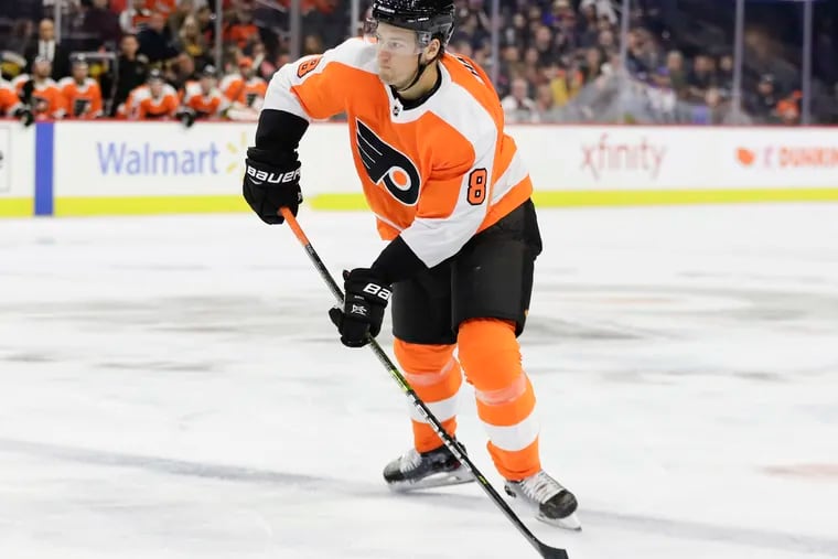 It figures to be a low-scoring game tonight in South Philly. The Flyers will dress seven defensemen, including Robert Hagg, who was benched the last two games despite playing well.