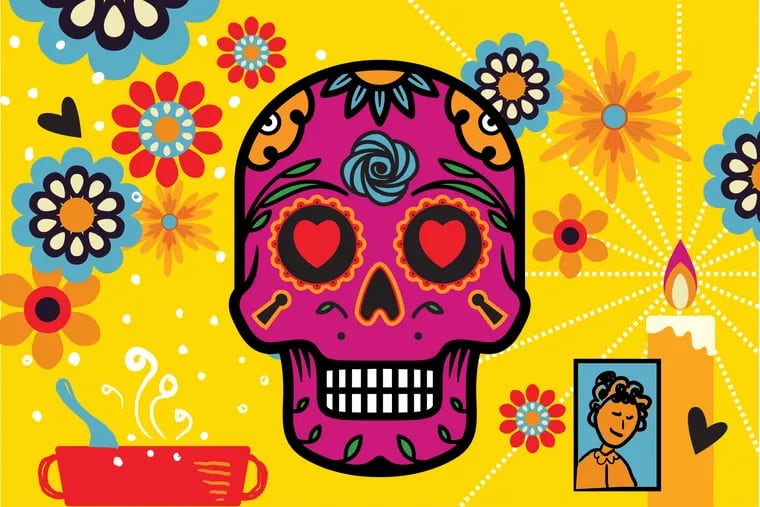 With papel picado, sugar skulls, altars, and color, the Mexican community celebrates the life of their loved ones who passed.